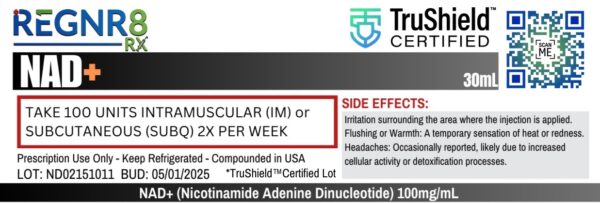 NAD+ Certified 30mL